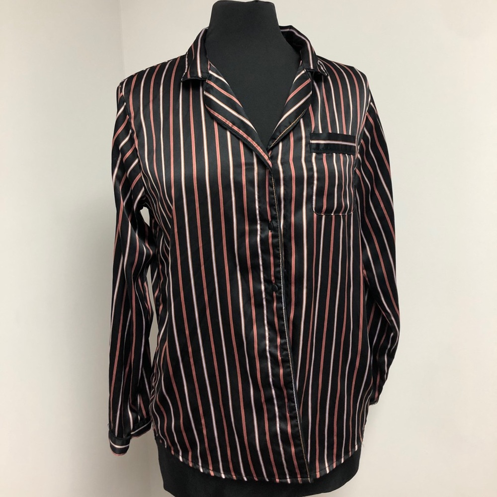Gilligan & O'Malley Striped Button Up